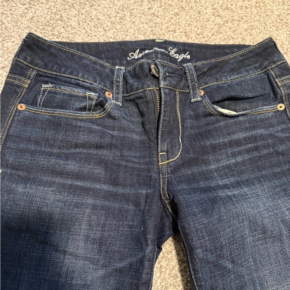 American Eagle Skinny Kick/Flare Jean - Picture 2 of 7